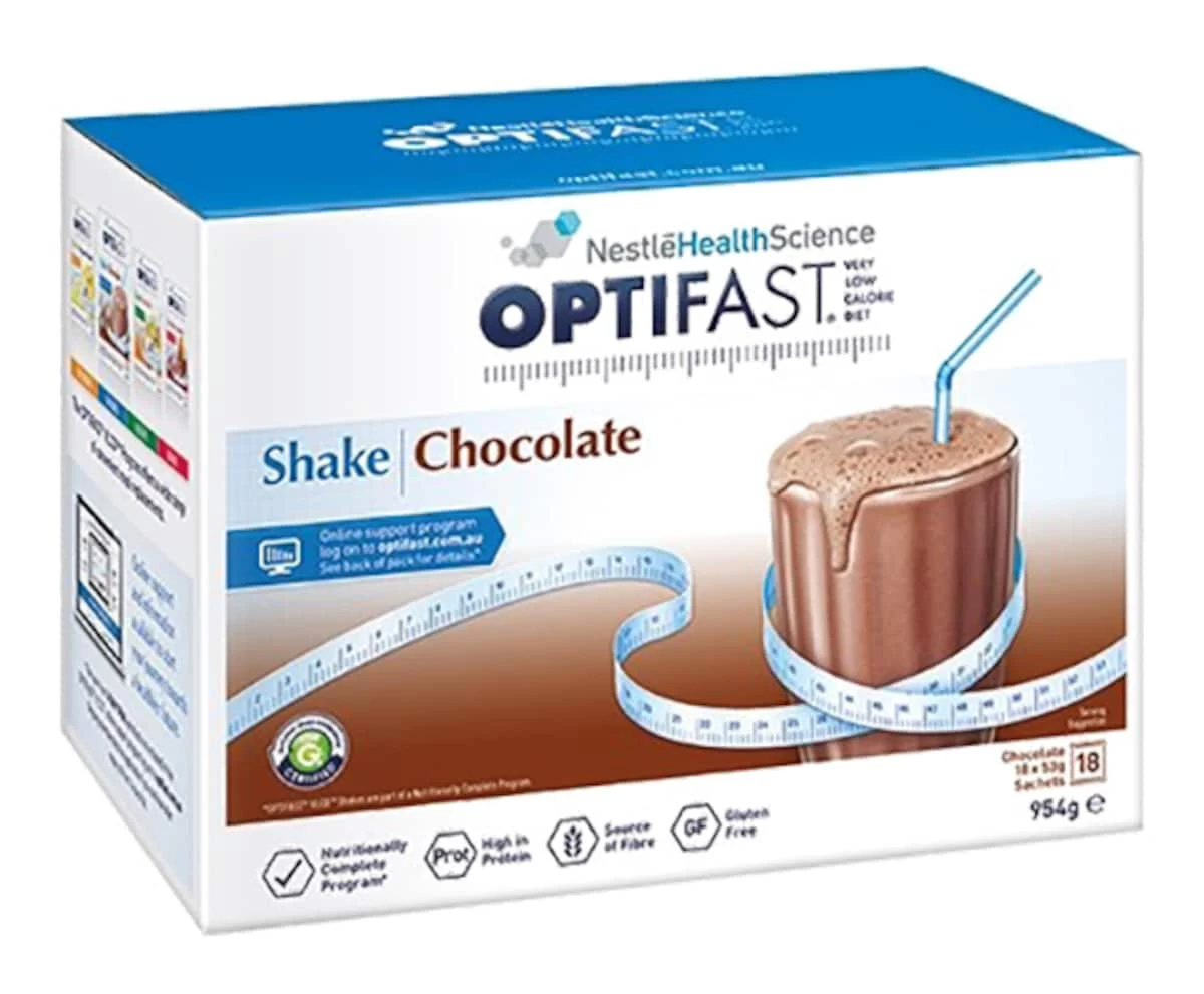 Optifast VLCD Shake Chocolate 18 Serves 1 Optifast VLCD Shake Chocolate 18 Serves