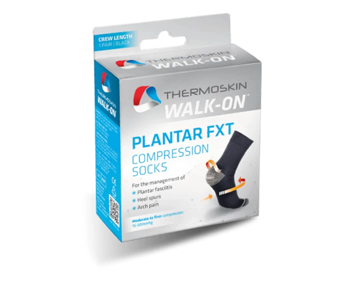 Thermoskin Plantar FXT Compression Crew Socks M 1 Thermoskin Plantar FXT Compression Crew Socks M