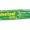 Metsal Heat Rub Cream Joint & Muscle Pain Relief 125g