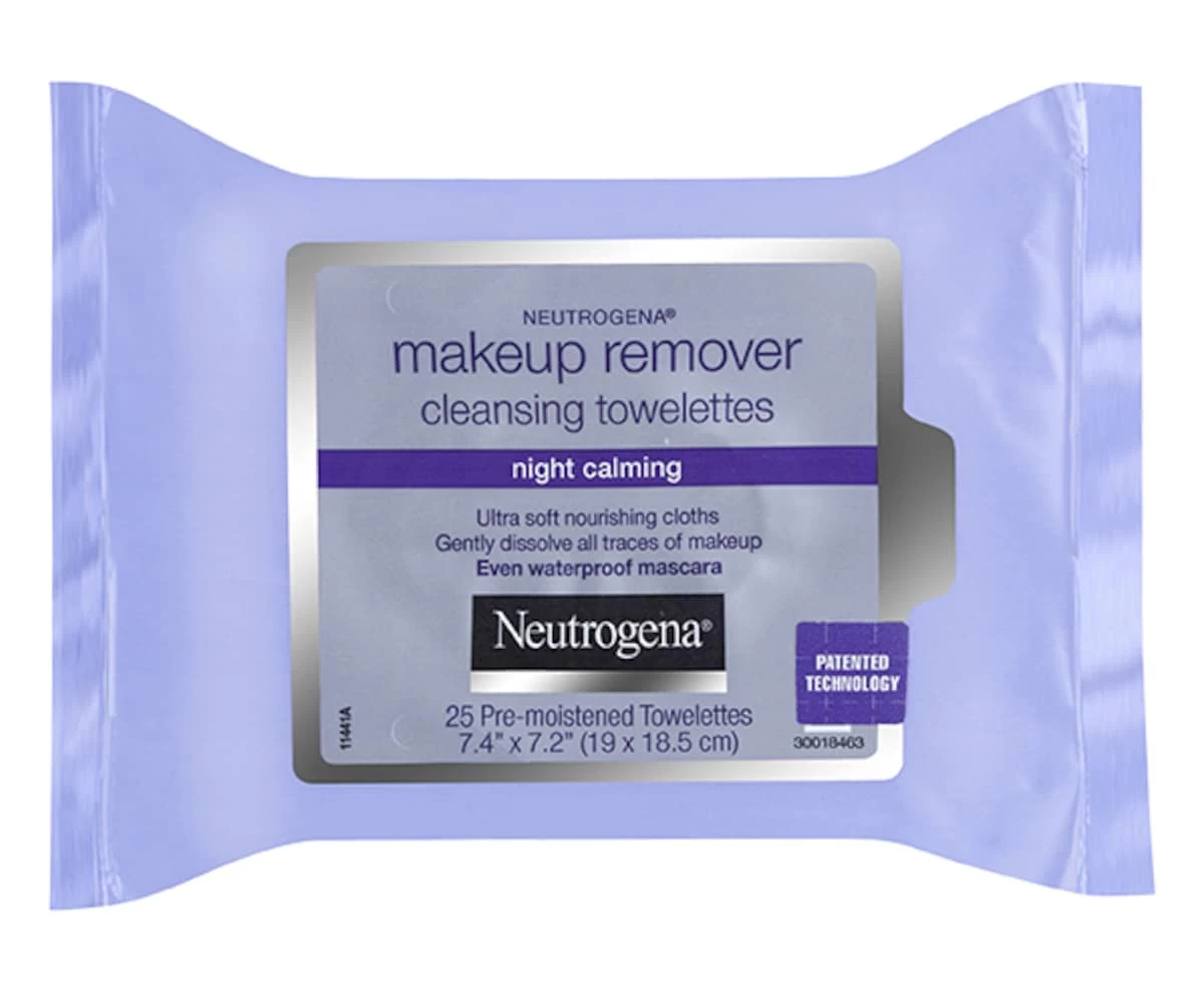 Neutrogena MakeUp Remover Cleansing Towelettes Night Calming 25 Wipes 1 Neutrogena MakeUp Remover Cleansing Towelettes Night Calming 25 Wipes