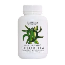 Synergy Natural Organic Chlorella 200 Tablets