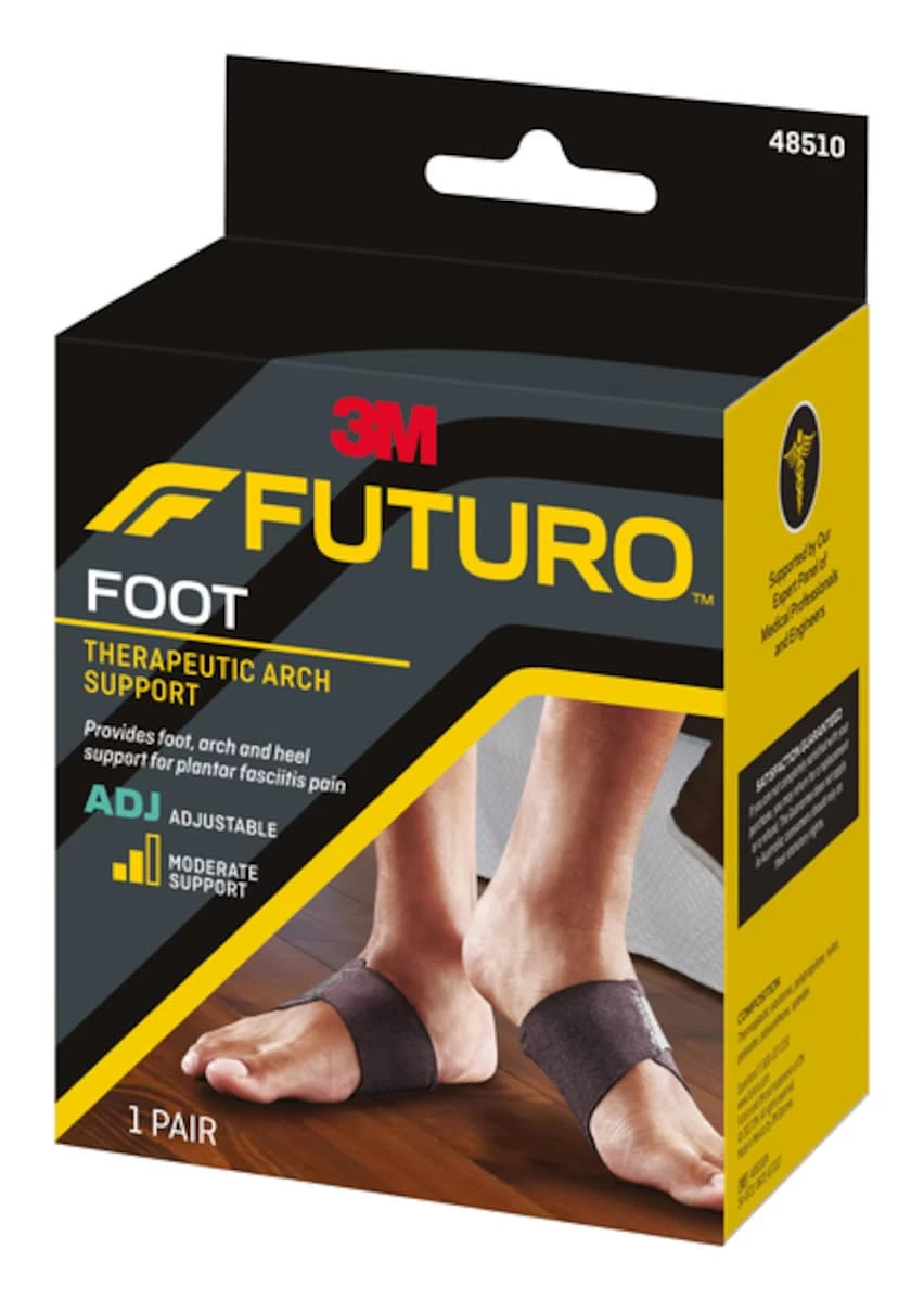 Futuro Foot Therapeutic Arch Support Adjustable 1 Pair 1 Futuro Foot Therapeutic Arch Support Adjustable 1 Pair