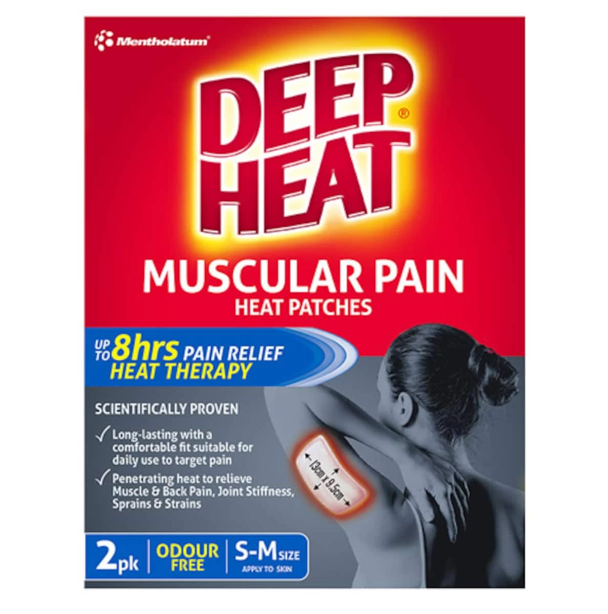 Deep Heat Muscular Pain Heat Patches 2 Pack 1 Deep Heat Muscular Pain Heat Patches 2 Pack