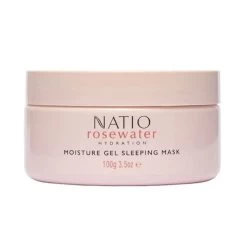 Natio Rosewater Hydration Moisture Gel Sleeping Mask 100g
