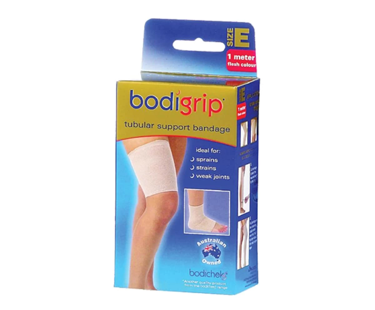 Bodigrip Tubular Support Bandage Size E 8.75cm X 1m 1 Bodigrip Tubular Support Bandage Size E 8.75cm X 1m