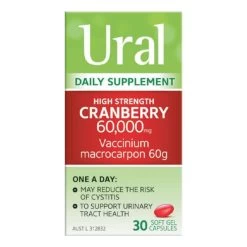 Ural High Strength Cranberry 60000mg 30 Capsules