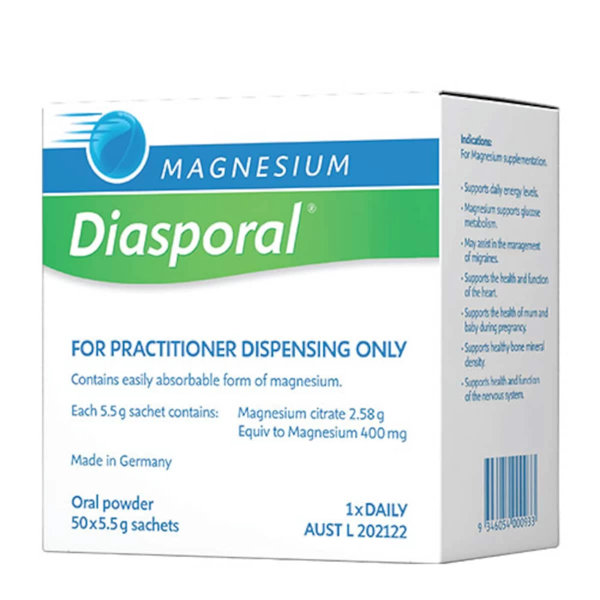 Bio-Practica Magnesium Diasporal 50 Sachets 1 Bio-Practica Magnesium Diasporal 50 Sachets