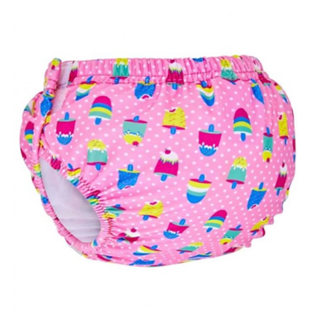 Zoggs Ice Creams Adjustable Swim Nappy Pink 3-24 Months (Assorted Designs Chosen At Random) 1 Zoggs Ice Creams Adjustable Swim Nappy Pink 3-24 Months (Assorted Designs Chosen At Random)