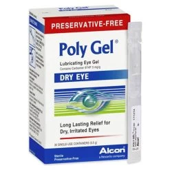 Poly Gel Lubricating Eye Gel 30 X 0.5g