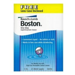 Bausch & Lomb Boston 1 Step Liquid Enzymatic Cleaner 5ml