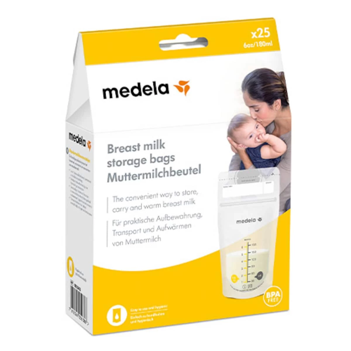 Medela Breast Milk Storage Bags 25 Pack 1 Medela Breast Milk Storage Bags 25 Pack