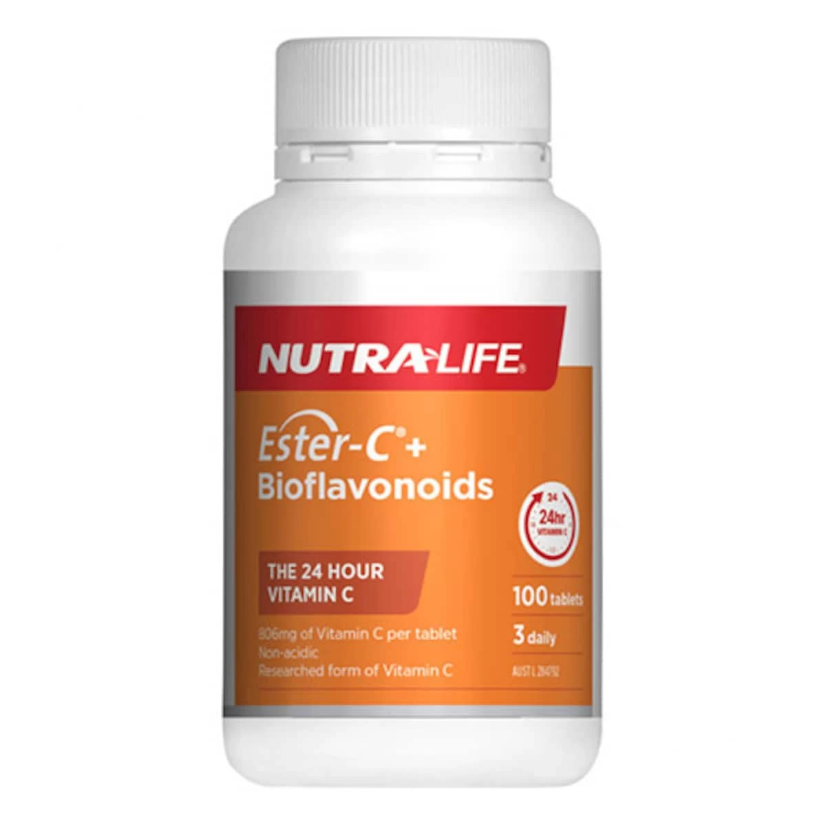 Nutra-Life Ester C + Bioflavonoids 100 Tablets 1 Nutra-Life Ester C + Bioflavonoids 100 Tablets