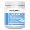 Healthy Care Cod Liver Oil 1000mg 200 Capsules