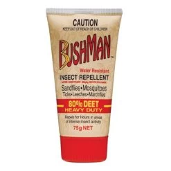 Bushman Ultra Heavy Duty 80% Deet Insect Repellent Gel 75g