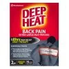 Deep Heat Back Pain Heat Patches XL 2 Pack