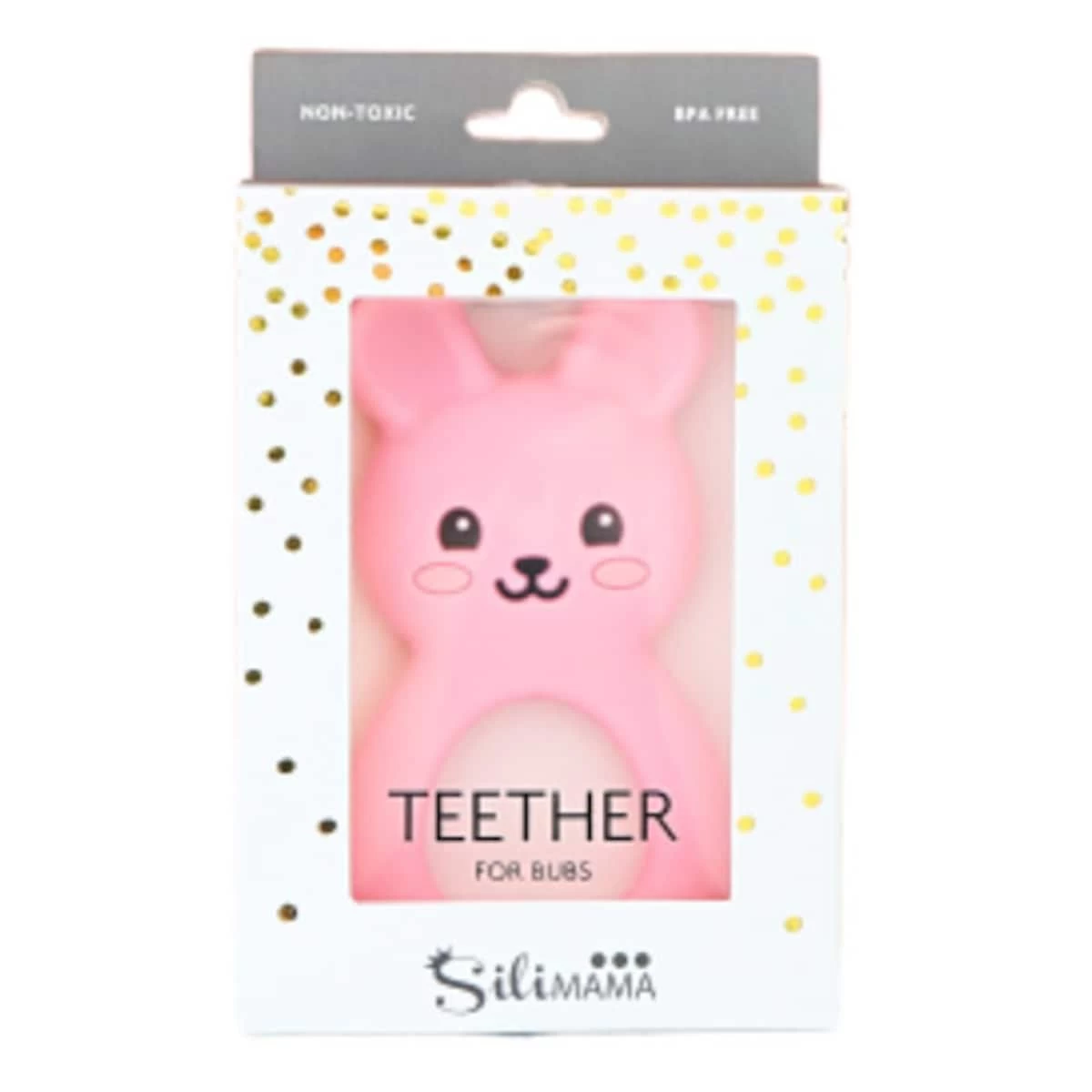 Jellystone Designs Jellies Bunny Baby Teether Pink 2 Jellystone Designs Jellies Bunny Baby Teether Pink - Image 2