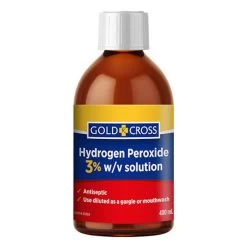 Gold Cross Hydrogen Peroxide 3% 400ml