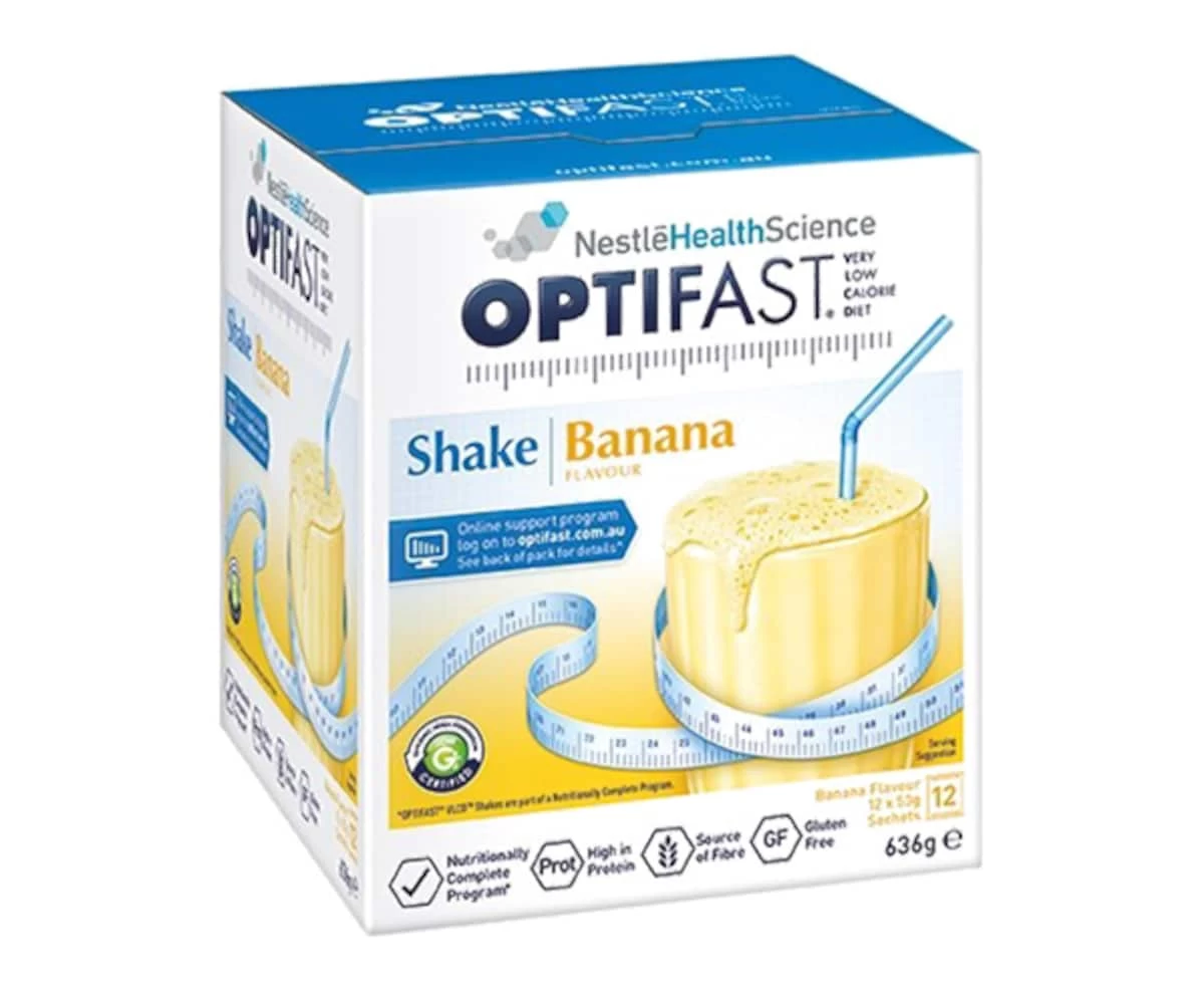 Optifast VLCD Shake Banana 12 Serves 1 Optifast VLCD Shake Banana 12 Serves