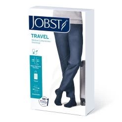 Jobst Travel Socks Unisex Size 2 Black 1 Pair