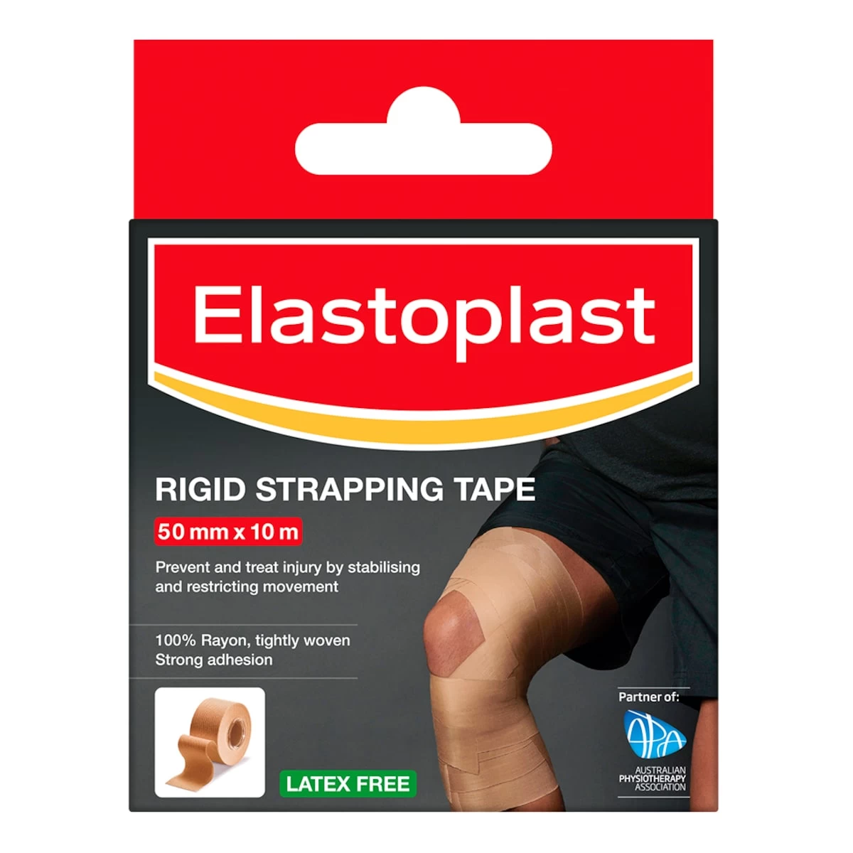 Elastoplast Rigid Strapping Tape 50mm X 10m Roll 1 Elastoplast Rigid Strapping Tape 50mm X 10m Roll