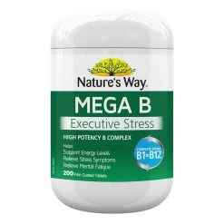 Natures Way Mega Vitamin B 200 Tablets