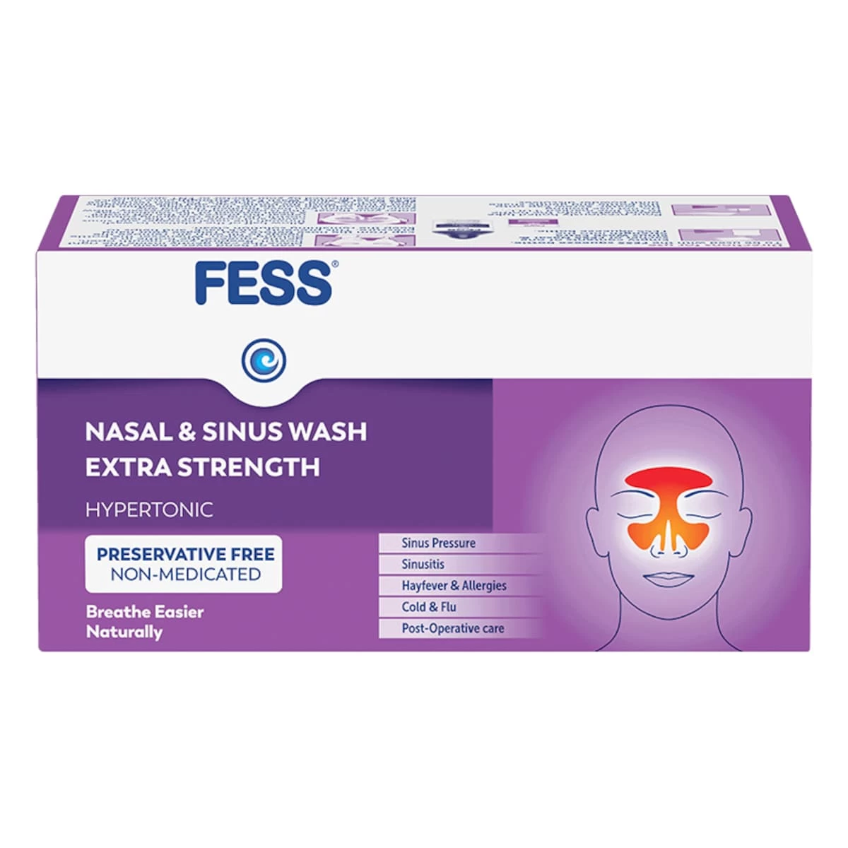 Fess Nasal & Sinus Wash Extra Strength Refill Sachet 24 Pack 1 Fess Nasal & Sinus Wash Extra Strength Refill Sachet 24 Pack