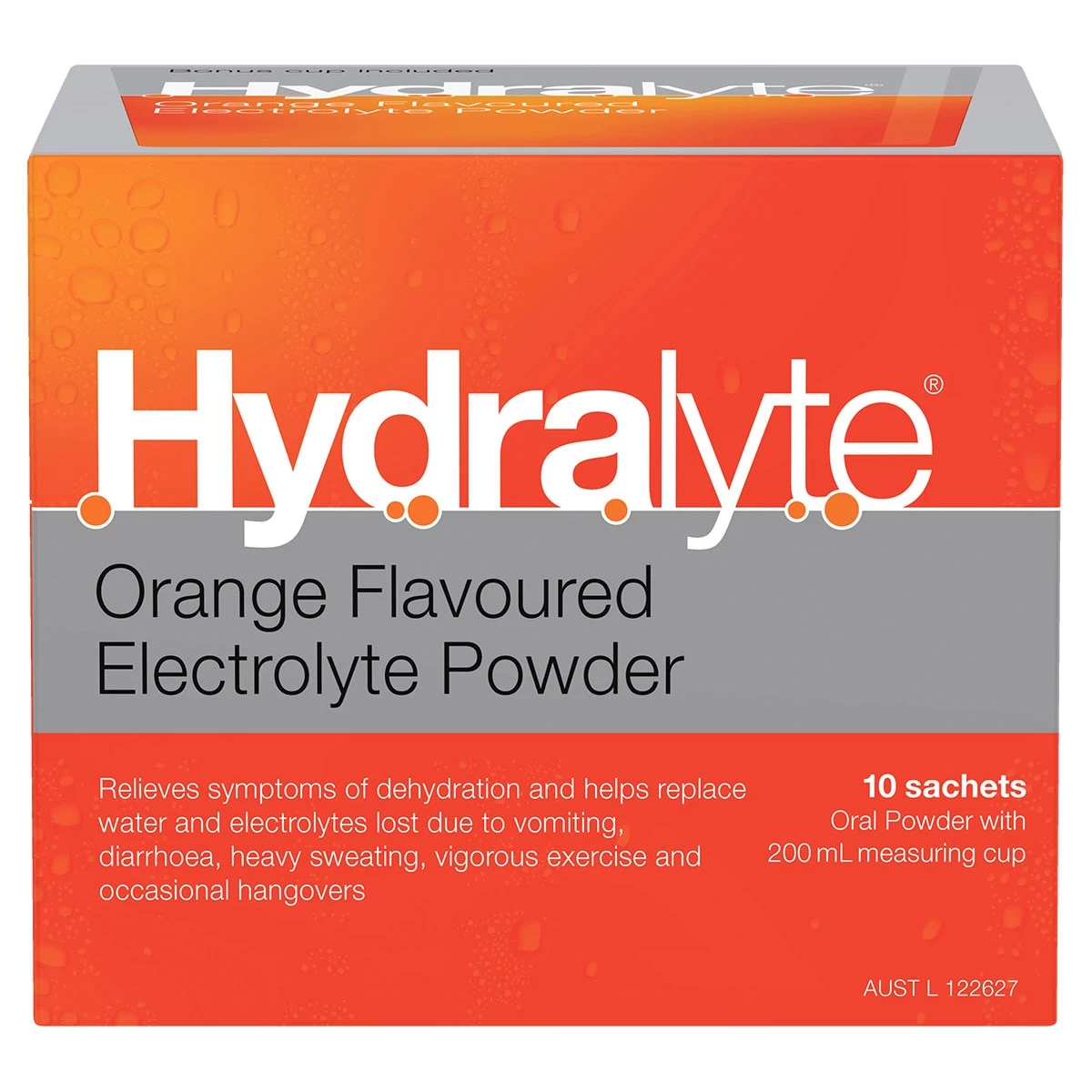Hydralyte Electrolyte Powder Orange 10 Sachets 1 Hydralyte Electrolyte Powder Orange 10 Sachets