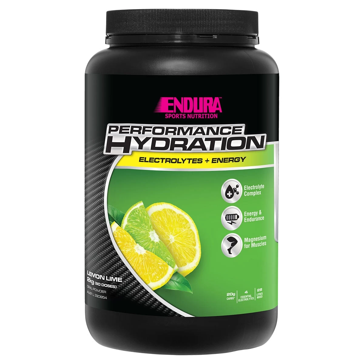 Endura Rehydration Performance Fuel Lemon Lime 2kg 1 Endura Rehydration Performance Fuel Lemon Lime 2kg