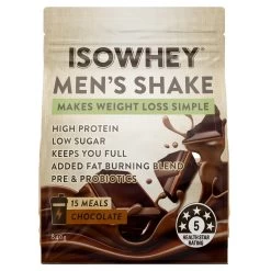 IsoWhey Men's Shake Chocolate 840g