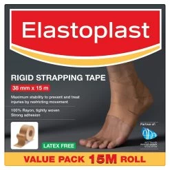Elastoplast Rigid Strapping Tape 38mm X 15m Roll Value Pack