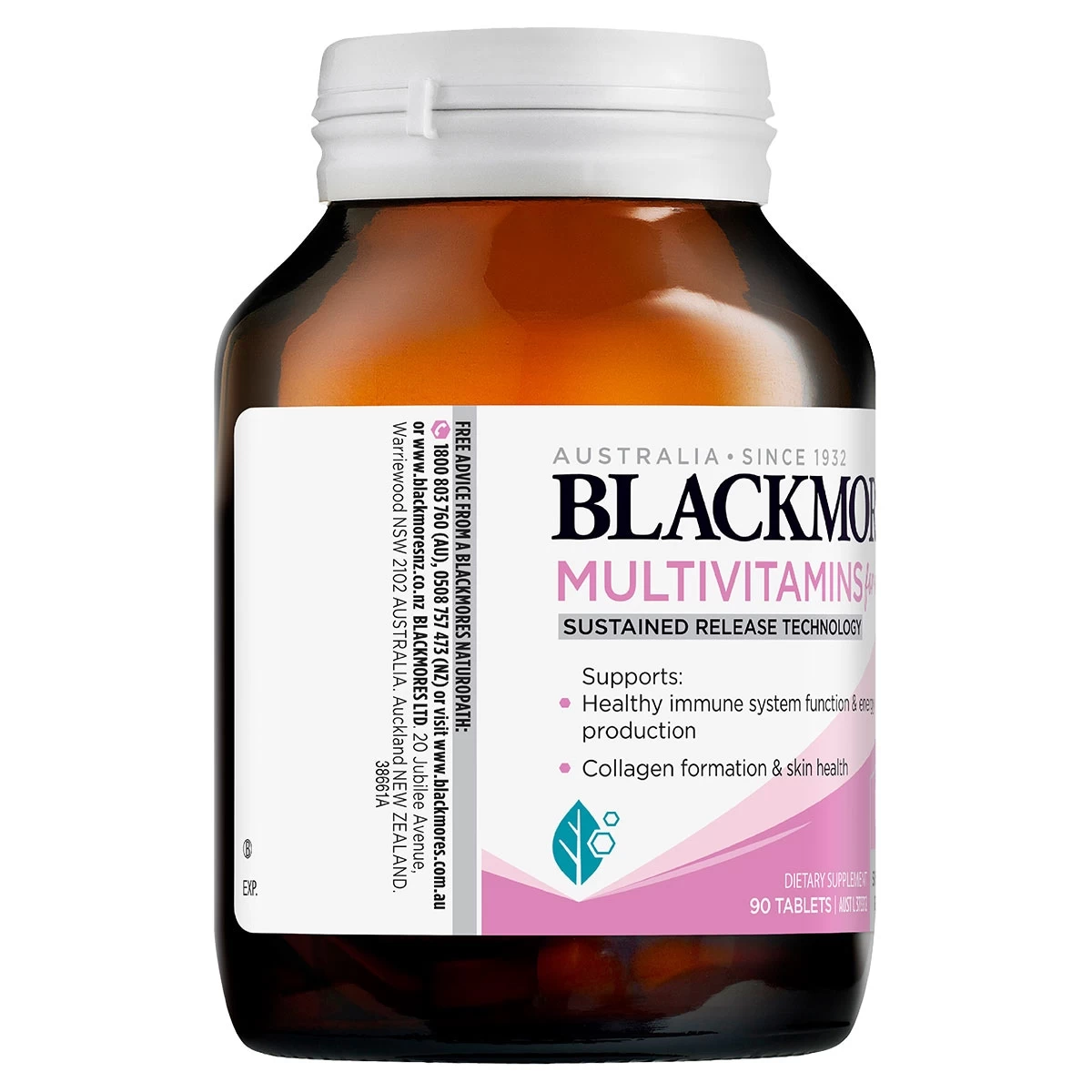 Blackmores Sustained Release Multivitamins For Women 90 Tablets 3 Blackmores Sustained Release Multivitamins For Women 90 Tablets - Image 3