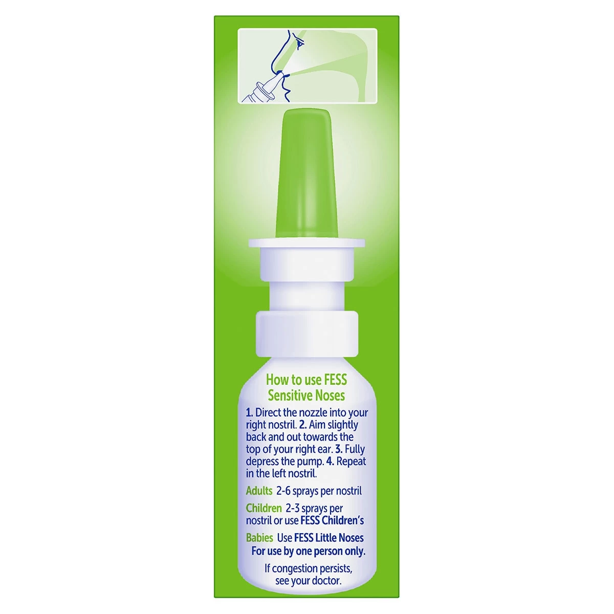 Fess Sensitive Noses Nasal Spray 30ml 2 Fess Sensitive Noses Nasal Spray 30ml - Image 2