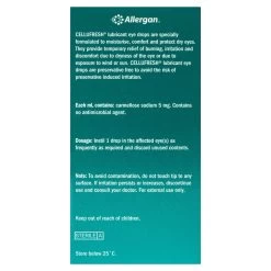 Cellufresh Lubricant Eye Drops Preservative Free 0.4ml X 30 Vials 7 Cellufresh Lubricant Eye Drops Preservative Free 0.4ml X 30 Vials -Health Care Store 40463