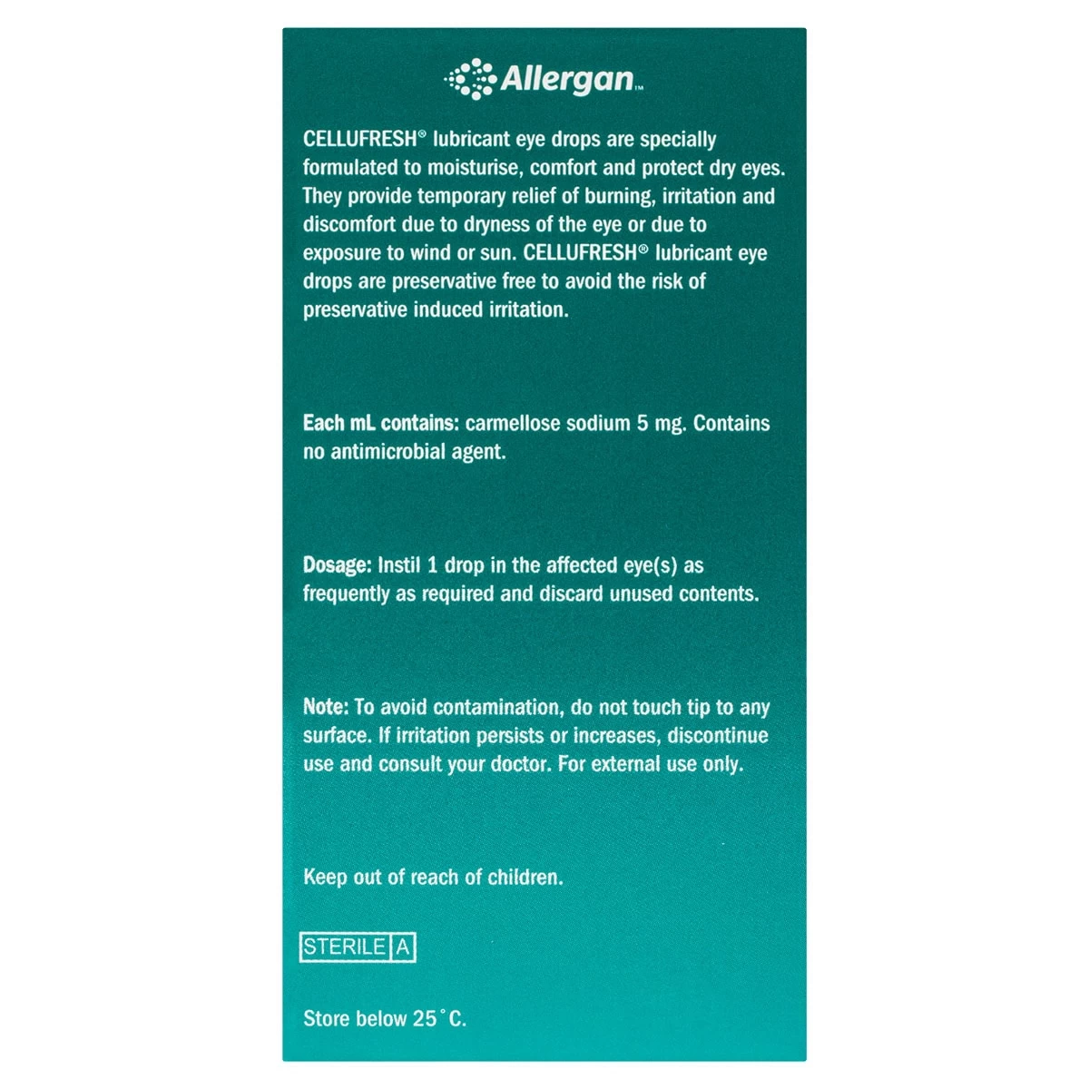 Cellufresh Lubricant Eye Drops Preservative Free 0.4ml X 30 Vials 3 Cellufresh Lubricant Eye Drops Preservative Free 0.4ml X 30 Vials - Image 3