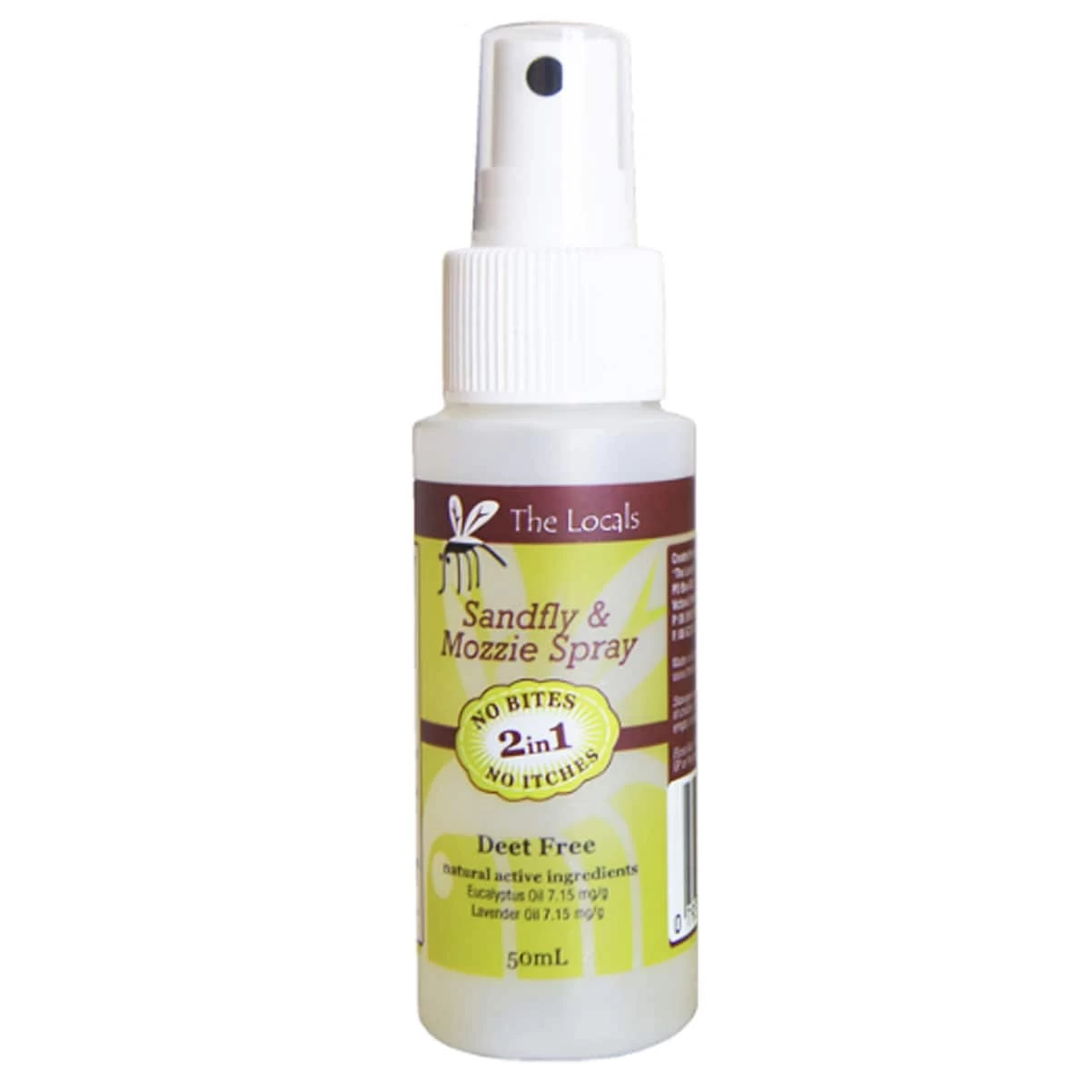 The Locals Sandfly & Mozzie Stuff Insect Repellent Spray 50ml 1 The Locals Sandfly & Mozzie Stuff Insect Repellent Spray 50ml