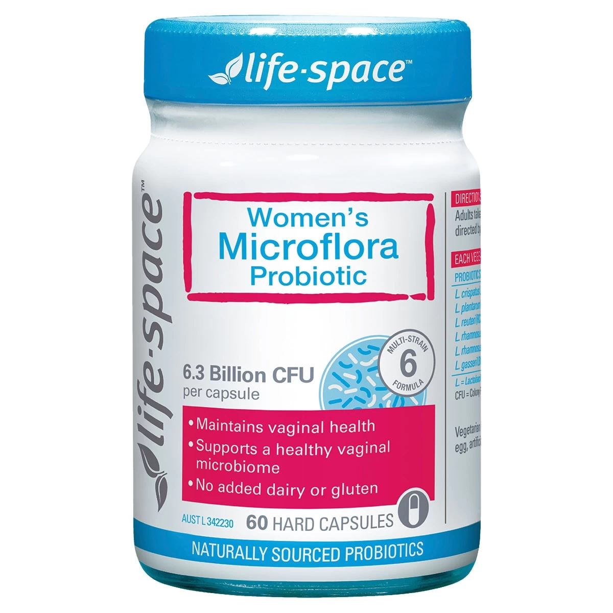 Life-Space Womens Microflora Probiotic 60 Capsules 1 Life-Space Womens Microflora Probiotic 60 Capsules