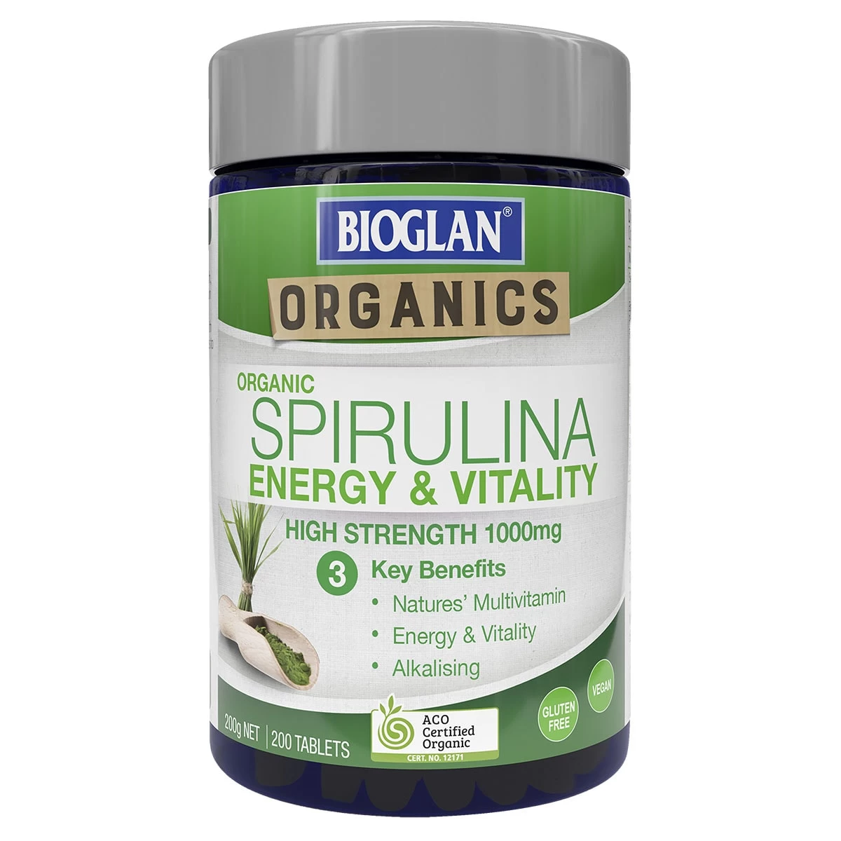 Bioglan Organic Spirulina 1000mg 200 Tablets 1 Bioglan Organic Spirulina 1000mg 200 Tablets