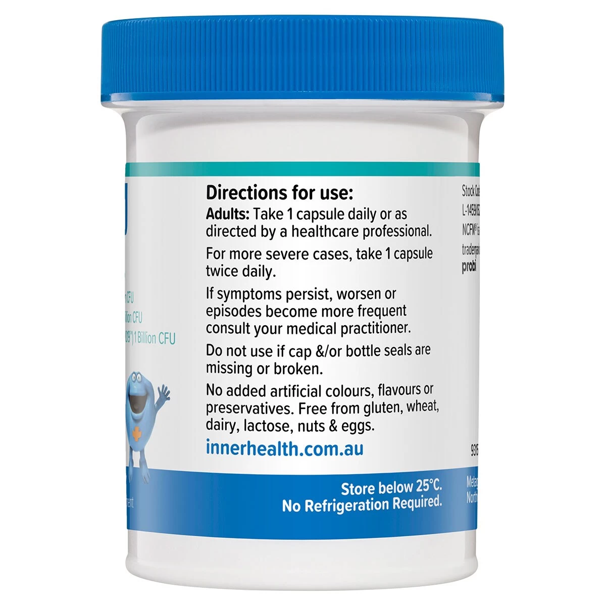 Inner Health IBS Control Fridge Free 30 Capsules 2 Inner Health IBS Control Fridge Free 30 Capsules - Image 2