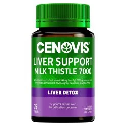 Cenovis Liver Support Milk Thistle 7000mg 75 Tablets
