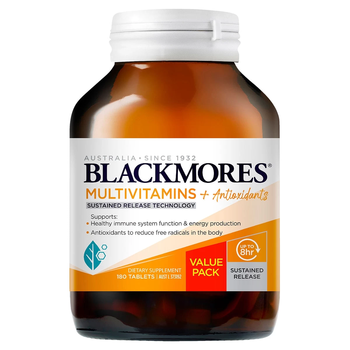 Blackmores Sustained Release Multi + Antioxidants 180 Tablets 1 Blackmores Sustained Release Multi + Antioxidants 180 Tablets