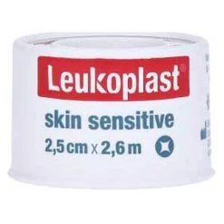 Leukoplast Skin Sensitive Silicone Tape 2.25cm X 2.6m
