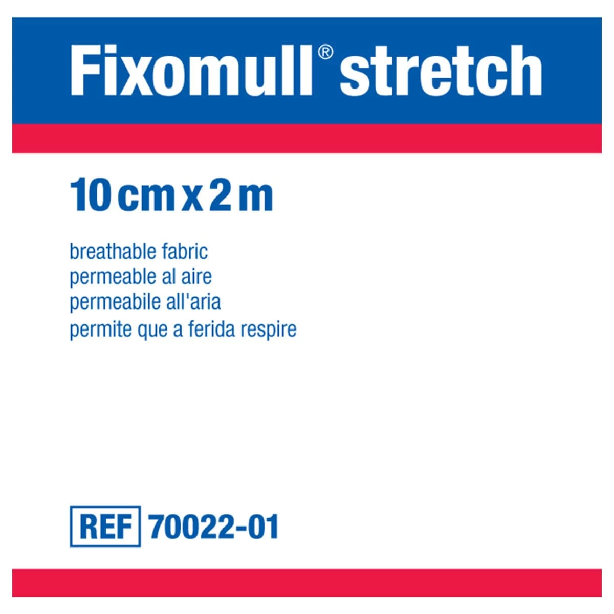 BSN Medical Fixomull Low Allergy Stretch Tape 10cm X 2m 1 BSN Medical Fixomull Low Allergy Stretch Tape 10cm X 2m
