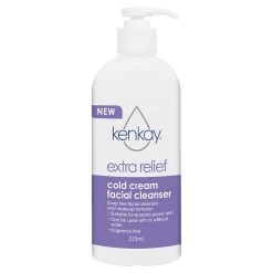 Kenkay Extra Relief Cold Cream Facial Cleanser 325ml Pump