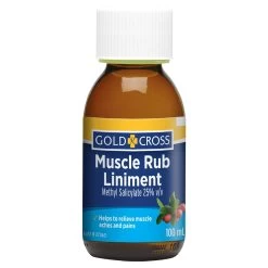 Gold Cross Muscle Rub Liniment 100ml