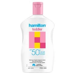 Hamilton Sunscreen Baby & Toddler Lotion SPF50 250ml