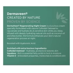 DermaVeen Regenerating Night Cream 50ml -Health Care Store 43508