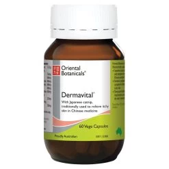 Oriental Botanicals Dermavital 60 Vege Capsules