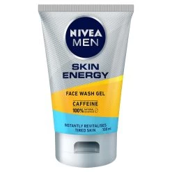 Nivea For Men Skin Energy Face Wash Gel 100ml