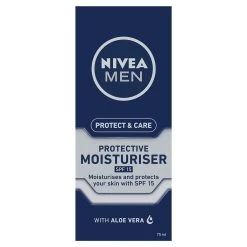 Nivea For Men Protect & Care Protective Moisturiser SPF15 75ml