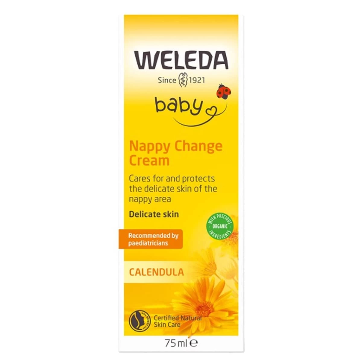 Weleda Calendula Baby Nappy Change Cream 75ml 2 Weleda Calendula Baby Nappy Change Cream 75ml - Image 2